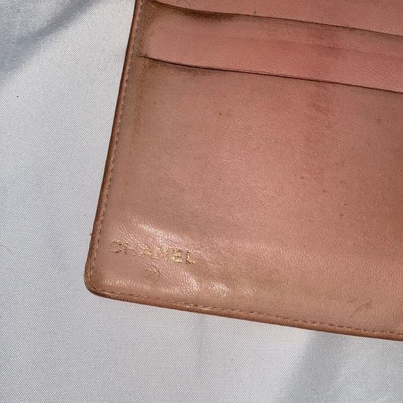 Vintage Chanel Pink Leather Wallet - Picture 7 of 14